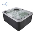 Personalize Big Size Garden Luxo Relax Bath Spa Banho de Hoth Spa 5 Pessoas Tuba de hidromassagem ao ar livre a breu a preço barato